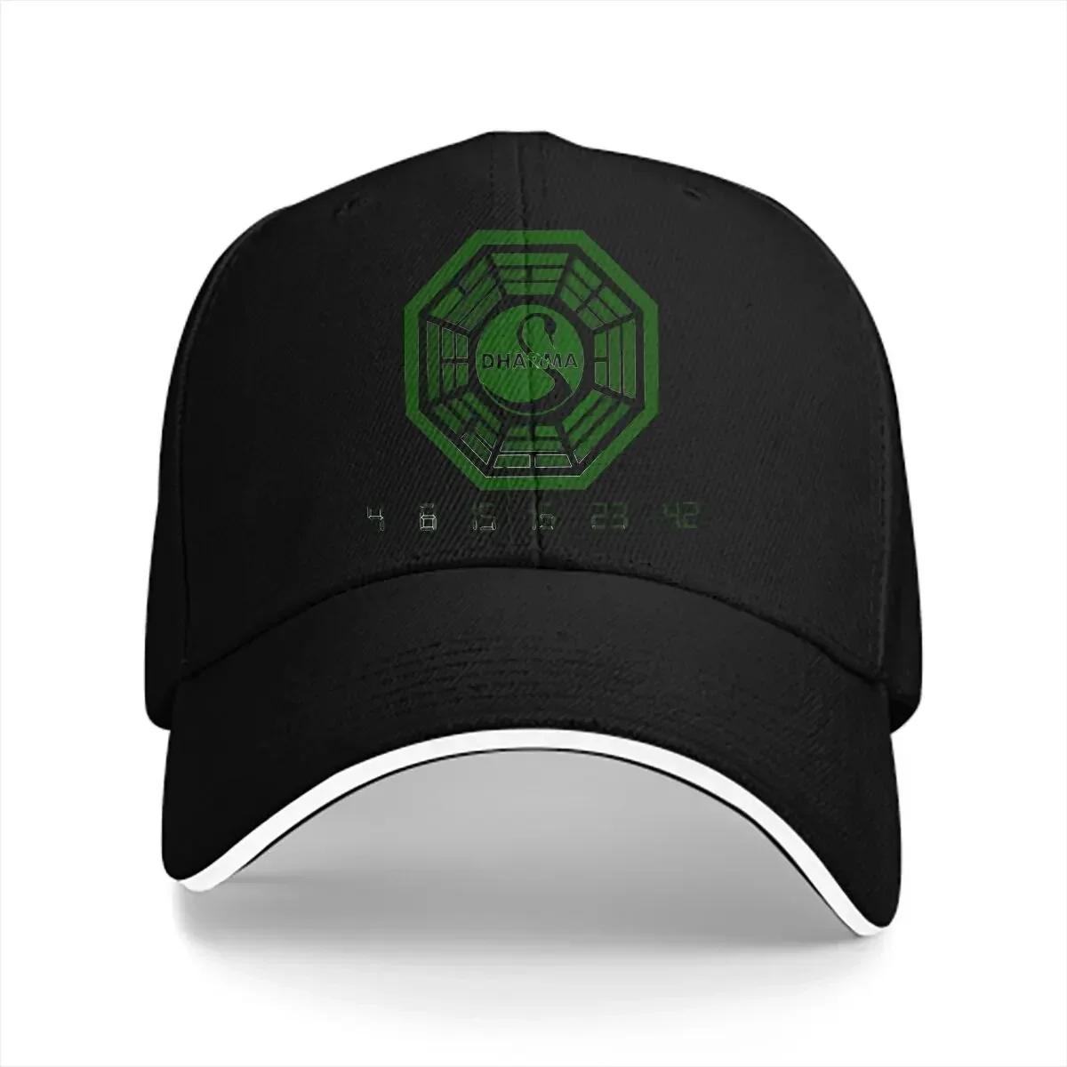 Dharma Initiative Numbers Baseball Cap Men Hats Women Visor Protection Snapback Lost TV Show Caps