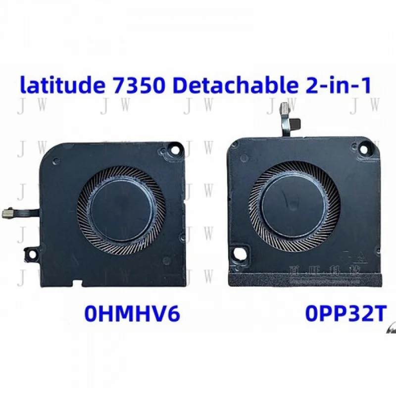 

DDZ New for Dell Latitude 7350 Detachable 2-in-1 CPU GPU Cooling FAN