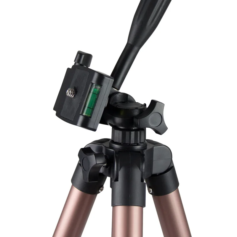 1.3m Mobile Phone Holder Astronomical Telescope Tripod Thick Aluminum Alloy Photography Tripod Mobile Phone Holder Camera