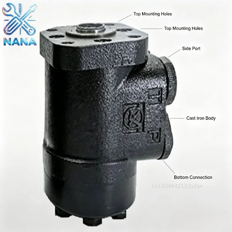 Hydraulic Power Steering Assembly For 4-Wheel Tractor Oil Pressure Steering Machine Replacement Spare Parts Agricultural
