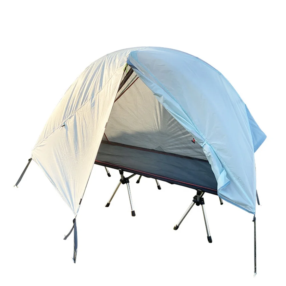 Oxford Winter Waterproof Portable 4 Season Weather Camping Hiking Cot Bed Outdoor Camping Tent