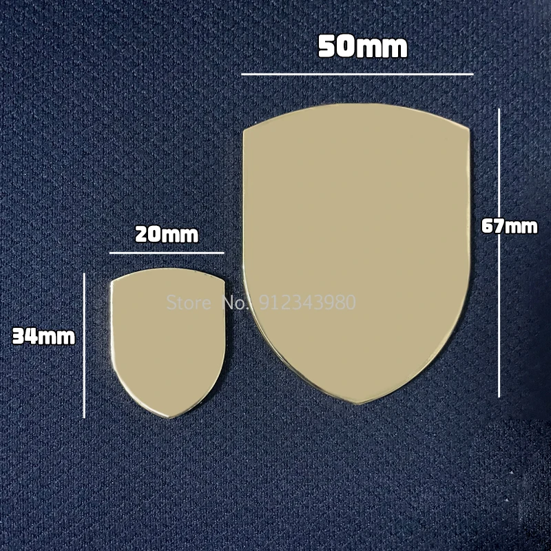 P o r 2 Größe 3D Metall Autoaufkleber Kotflügel Fenster vorne Karosserieaufkleber Goldabzeichen für M a c a n 7 1 8 9 1 1 C a y m a GTS Embleme
