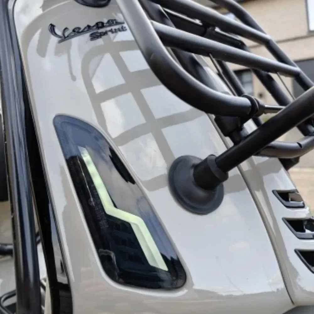 لفيسبا سبرينت 125 150 بريمافيرا 150 بريمافيرا 125 دراجة نارية الملحقات LED بدوره إشارة مؤشر ضوء المتعري مصباح ليد. #5