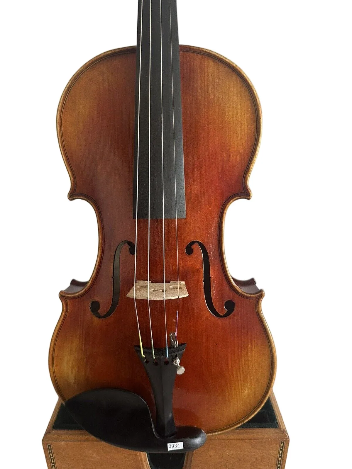 

2026 hot new 4/4 Violin Antique Style 1PC flamed maple back old spruce top hand made K3934