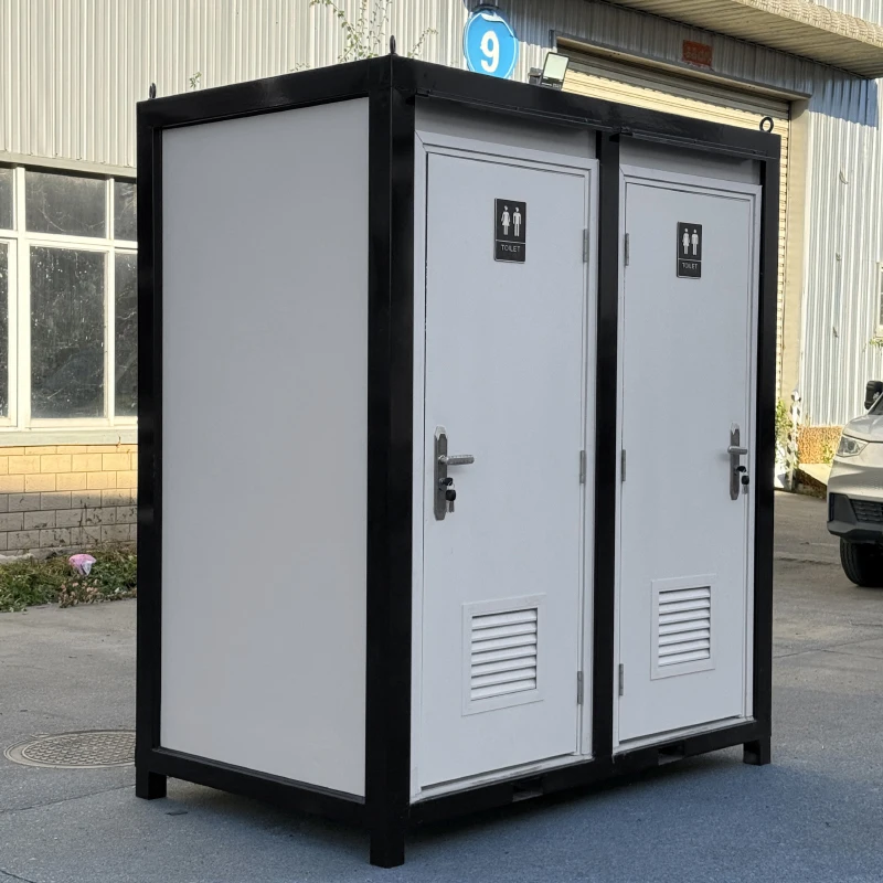 Deluxe Mobile Toilet Restroom Cabin Single Room for Events Sites Public Places Campgrounds RV Parks Comfort Site Use