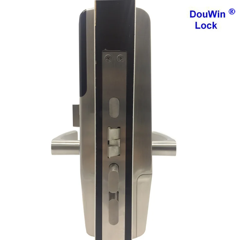 Cerradura de puerta con código pesado, cerradura de tarjeta con llave inteligente, cerradura electrónica para puerta de casa