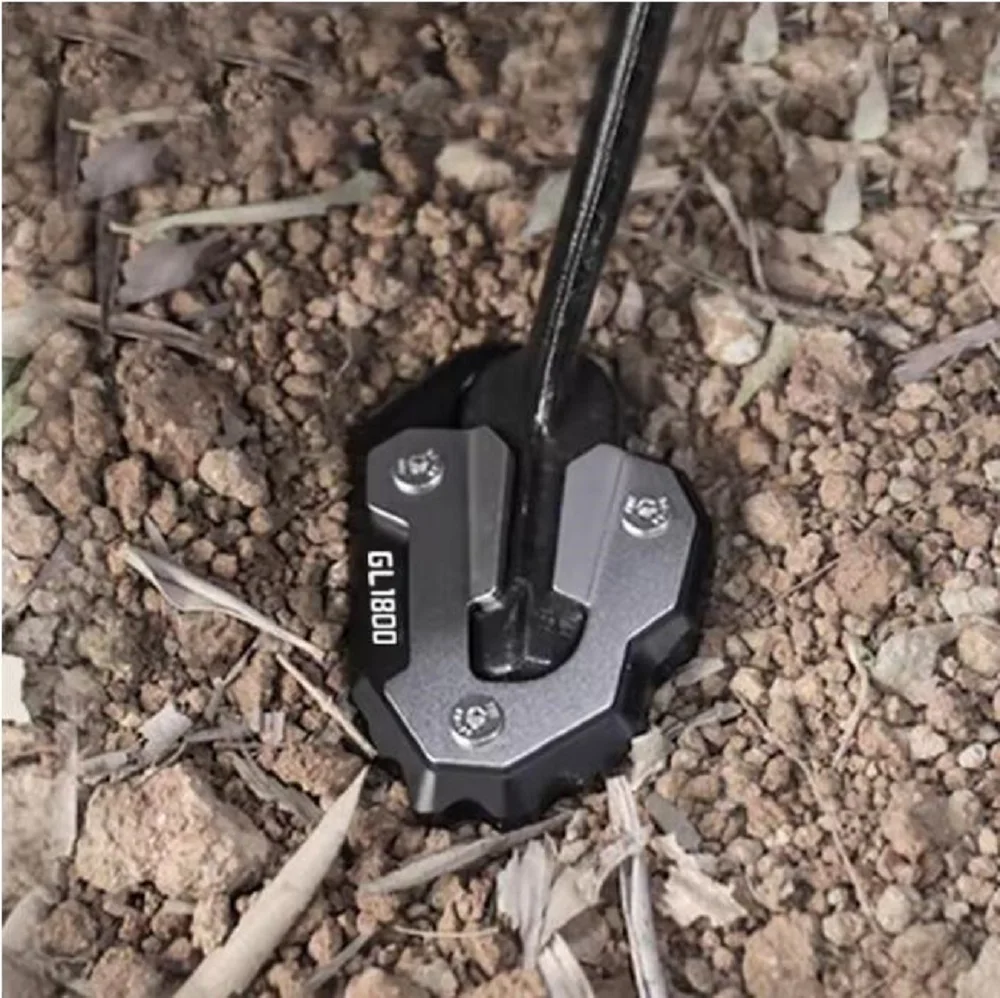 

For Honda Goldwing GL 1800 GL1800 gl1800 2020 - 2022 2023 2025 Motor Gold Wing Foot Support Extension Plate Side Stand Enlarger