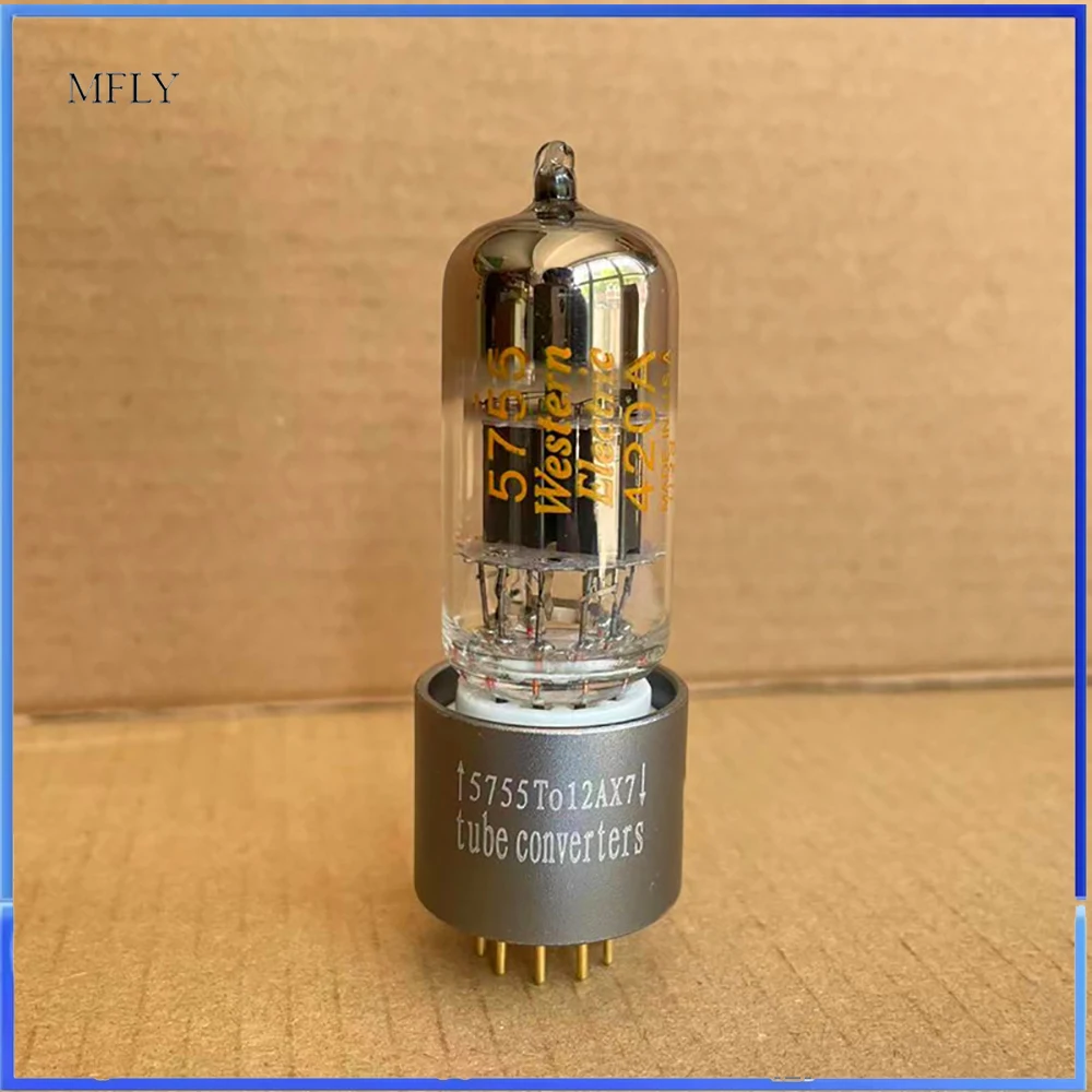 

1 шт. JW 5755 Western Electric 420A США WE420 адаптер для лампы сменный 12AX7 ECC83 ламповый HIFI аудио ламповый усилитель