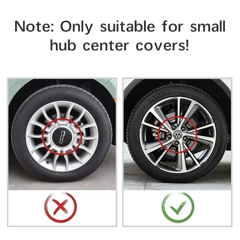 4pcs 56/60/65mm Volkswagen Car Wheel Center Cover Stickers Hub Cap For VW R Golf Touran Octavia Motion GTI Polo Auto Accessories view 5