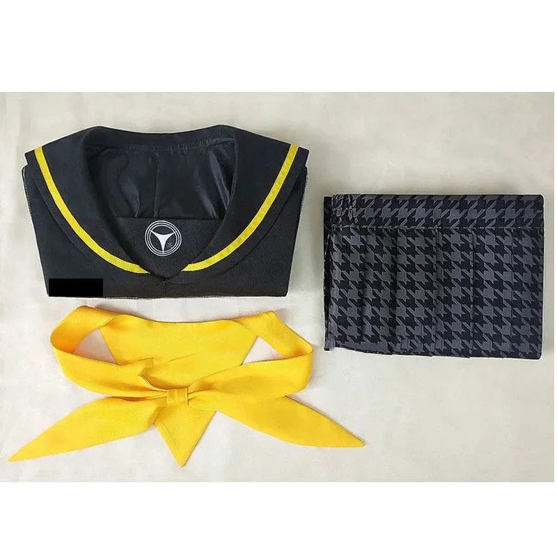 أنيمي Kujikawa ارتفاع لعب الأدوار شعر مستعار شخصية 4 الذهب JK موحدة الإناث بحار مجموعة هالوين كرنفال Jyoshi Koukousei زي #6