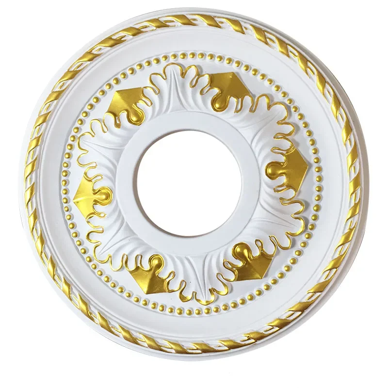 

Polyurethane Ceiling Rose Pendant Lamp Base Droplight Plate Chandelier Rosette Medallion