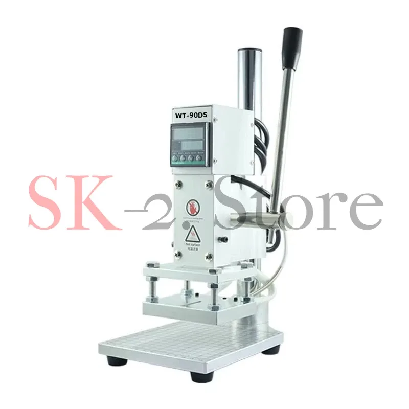 Small leather special manual hot stamping machine trademark hot luggage mobile phone case leather goods hot indentation
