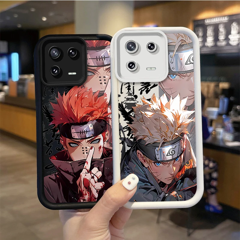 Uzumakis N-Narutos Anime Phone Case for XiaoMi 14 13 12 11T Pro 13 12 11 Lite Poco F6 F5 X5 X3 Pro FE Silicone Shockproof Covers