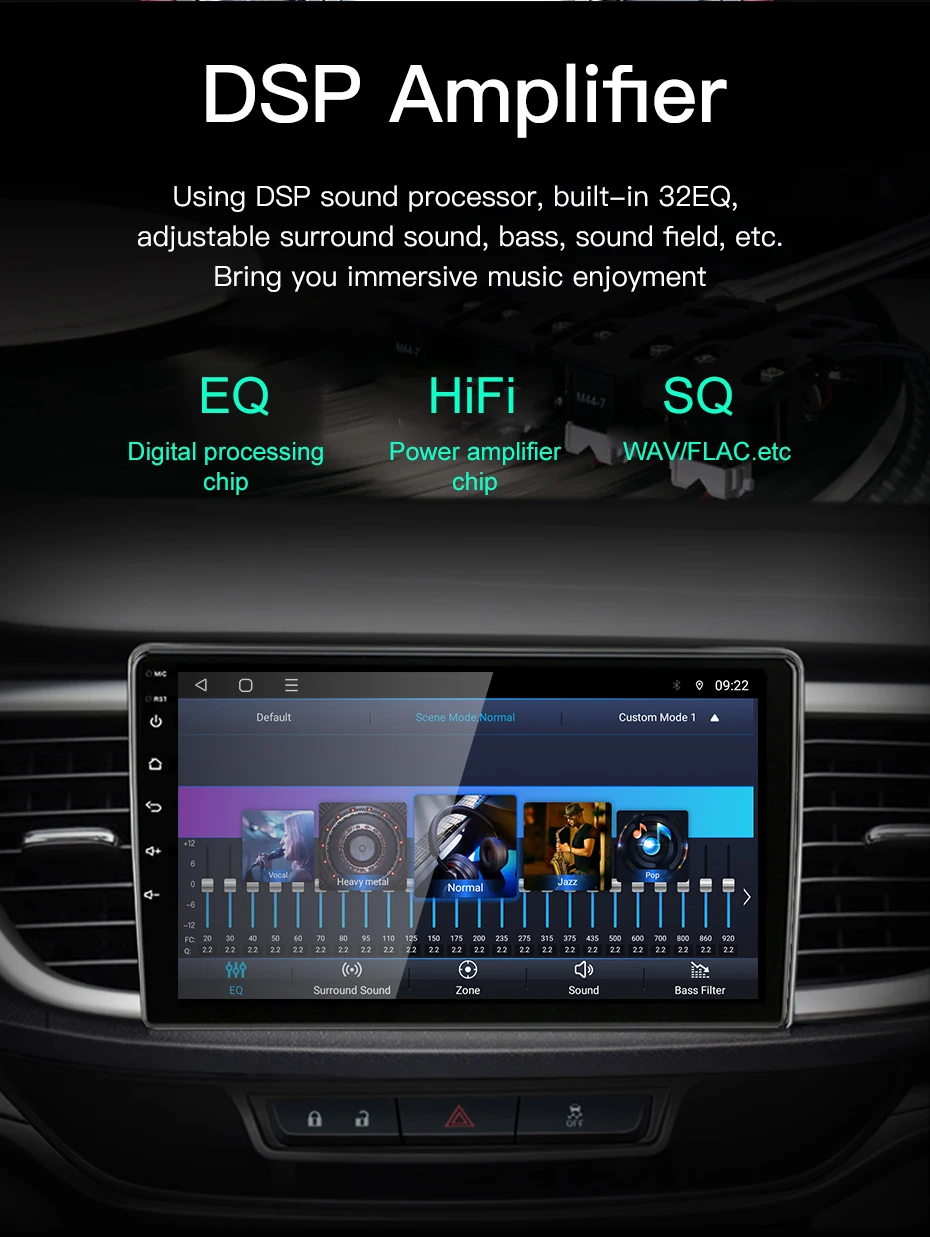 2Din Android Car Stereo Radio For Honda Fit Jazz City 2001-2008 Multimedia Player Navigation GPS Carplay Auto No DVD With Screen