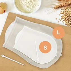 1PC Kitchen Silicone Kneading Bag Dough Stirring Bag, DIY Bread, Pizza, Baked Kitchen Tool Suitable For Making Pizza