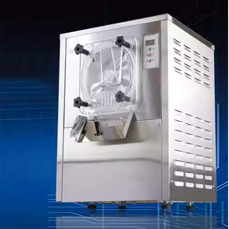 

New Commercial Fully Automatic Hard Ice Cream Machine Stainless Steel