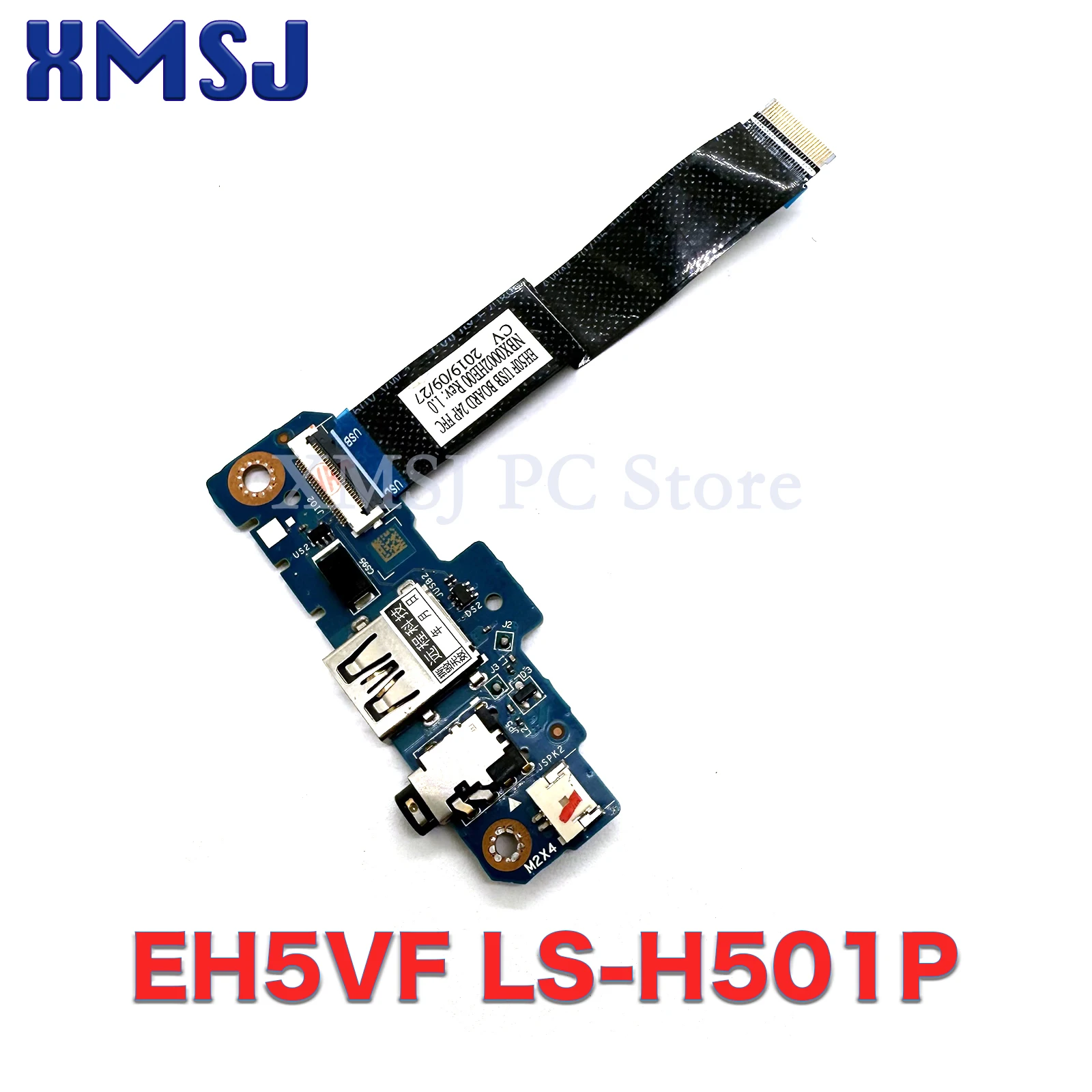 

EH5VF LS-H501P NBX0002HE00 FOR Acer Nitro AN515-54 AN515-41 AN517-51 USB Audio Socket Board Cable 100% Full Working Well