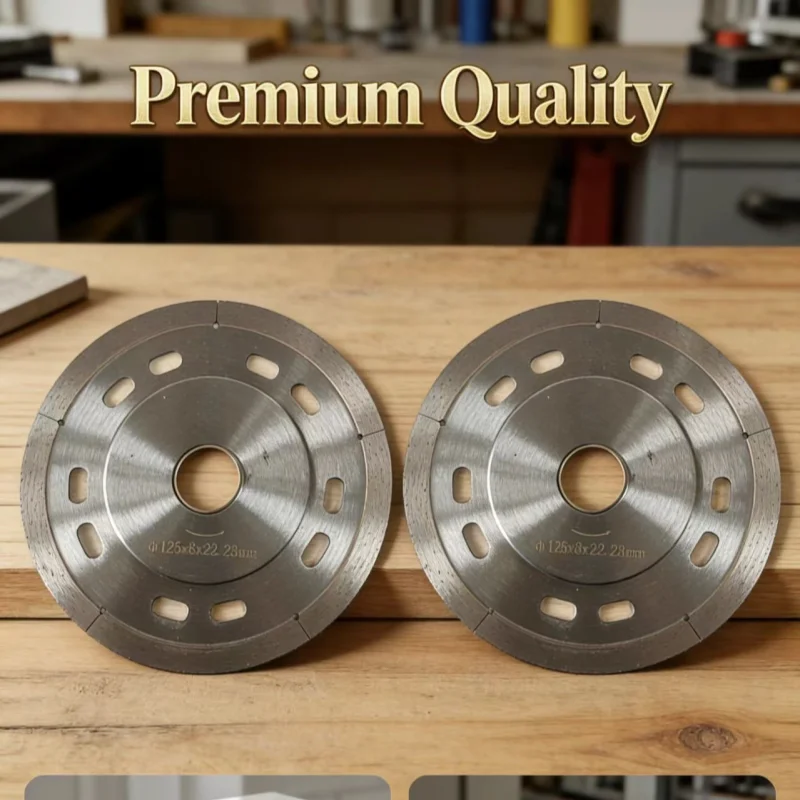 

1pc 115mm/125mm Diamond Saw Blade Dry Cutting Disc Hot Press Brazed for Stone Tile Concrete Wall