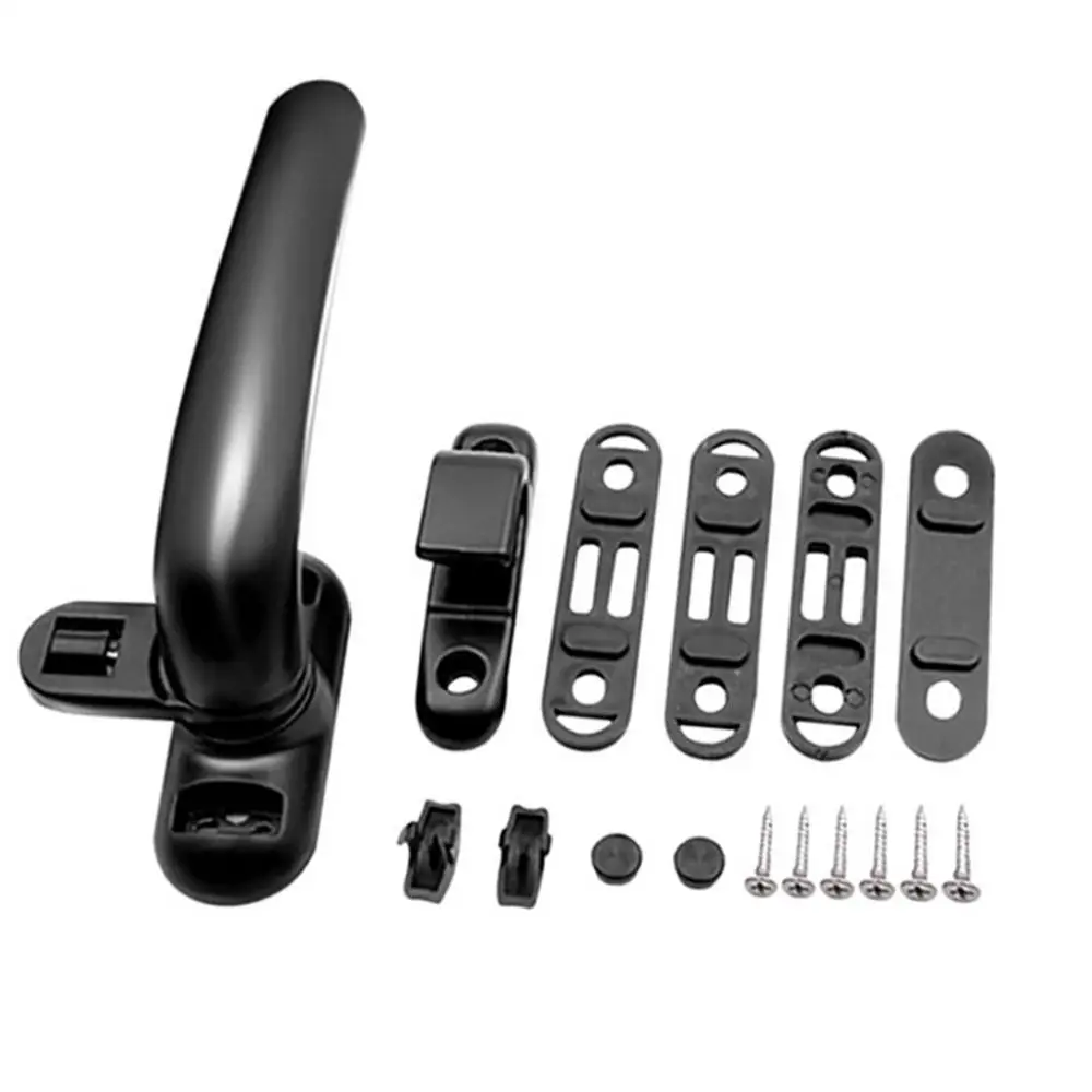 

Optional for Home Universal Aluminium Alloy with Lock Window Wheel Handle Window Hardware Window Handle Lock Casement
