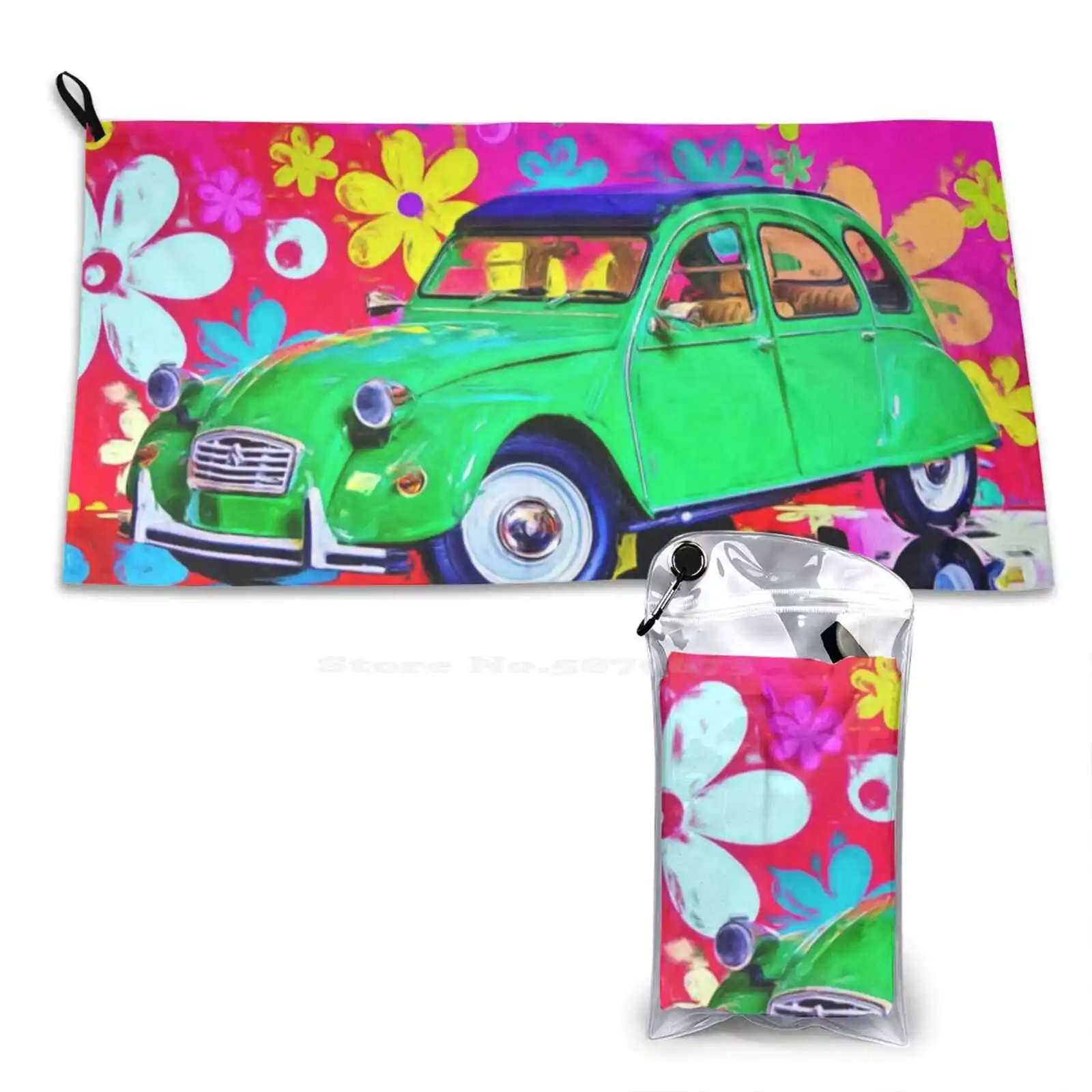 Deudeuche Alias Ente Alias D ? Schewo Personalized Soft Towel Home Outdoor Citro ? N Deudeuche Ente D ? Schwo Kleinwagen