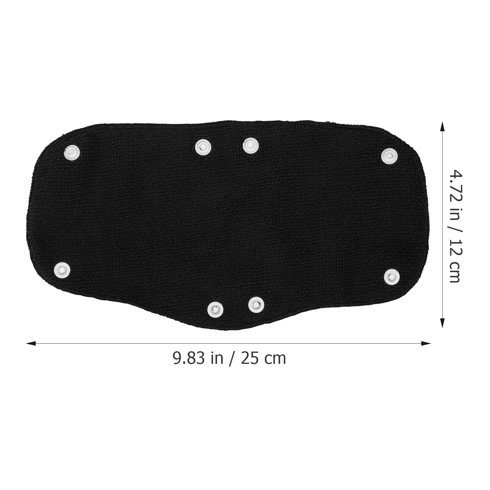 Bandes anti-transpiration lavables pour casque rigide, 10 pièces, accessoires de sécurité, bouton-pression, retrait facile, bandes anti-transpiration lavables