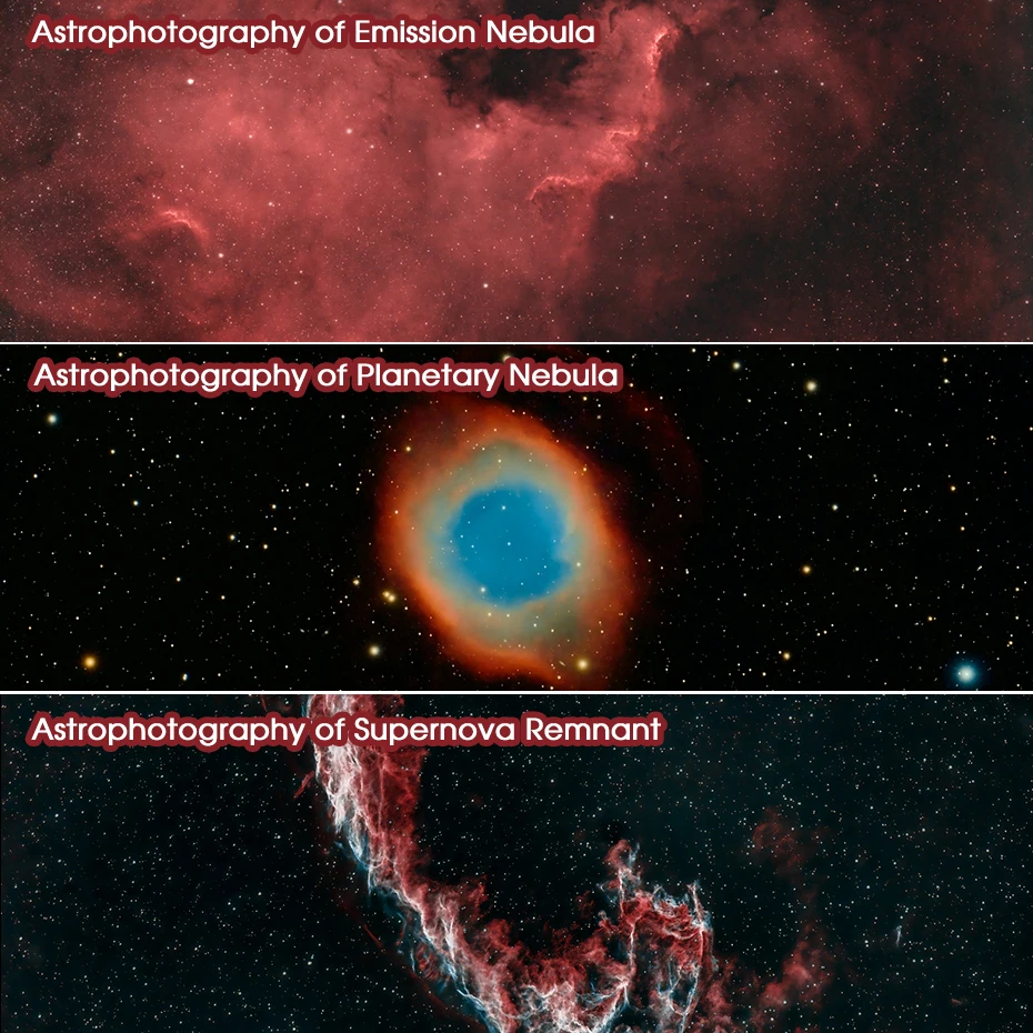 Svbony SV226 Filterschublade für Teleskop 1,25''/2'' H-Alpha & OIII 7nm Dual-Band Nebula Astrofotografie-Filtersystem – Detail 20