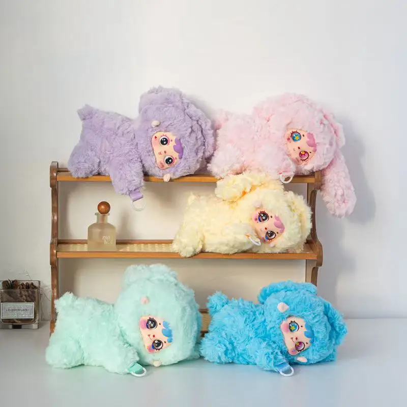 Ultimo zaino colorato per bambini caramelle Kawaii peluche ripiene bambola fatta a mano cartone animato anime bambola regalo di compleanno per bambini carina