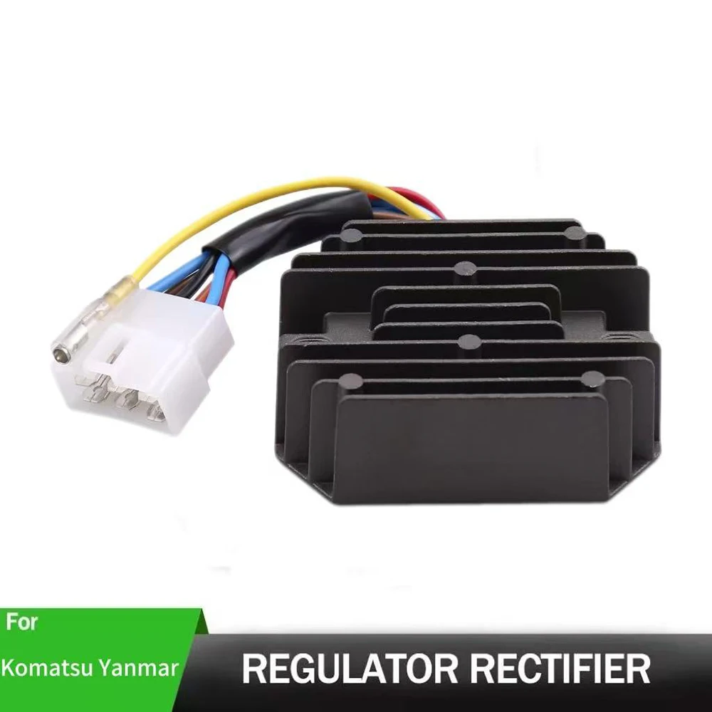 

119640-77710 Motorcycle Rectifier Regulator for Komatsu Yanmar 3TNE74 3D74E 3D68E Diesel engines machinery Accessories