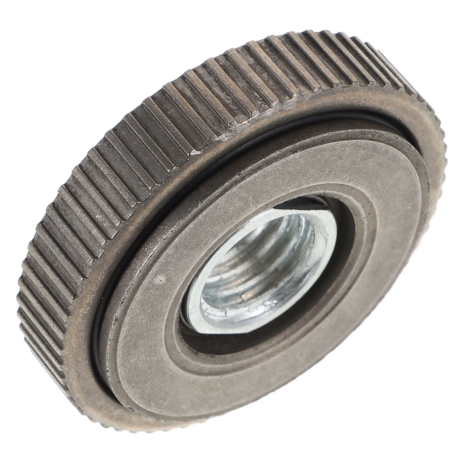 

Angle Grinder Platen Quick Release Metal Lock Silver Chuck Spacer Extension Nut Accessories Universal Fit Secure Fastening