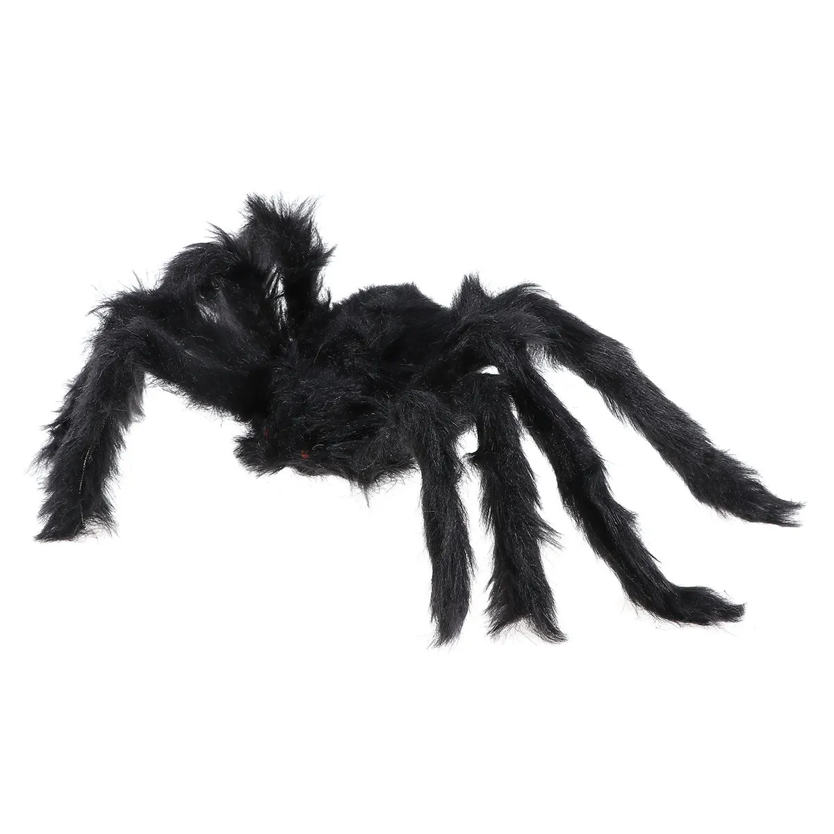 

Artificial Spider Decor 50Cm Black Wire Halloween Ornament For Bar Store Desktop Creepy Props Fake Spider Party Gag