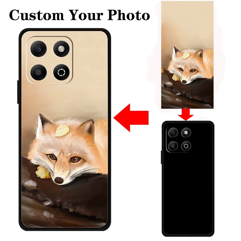 Мягкий защитный чехол из ТПУ «сделай сам» для ZTE Blade A35 A55 A75 A54 A53 A73 A34 A33S A53 Pro Plus A73 A72 5G 4G Cover A 54