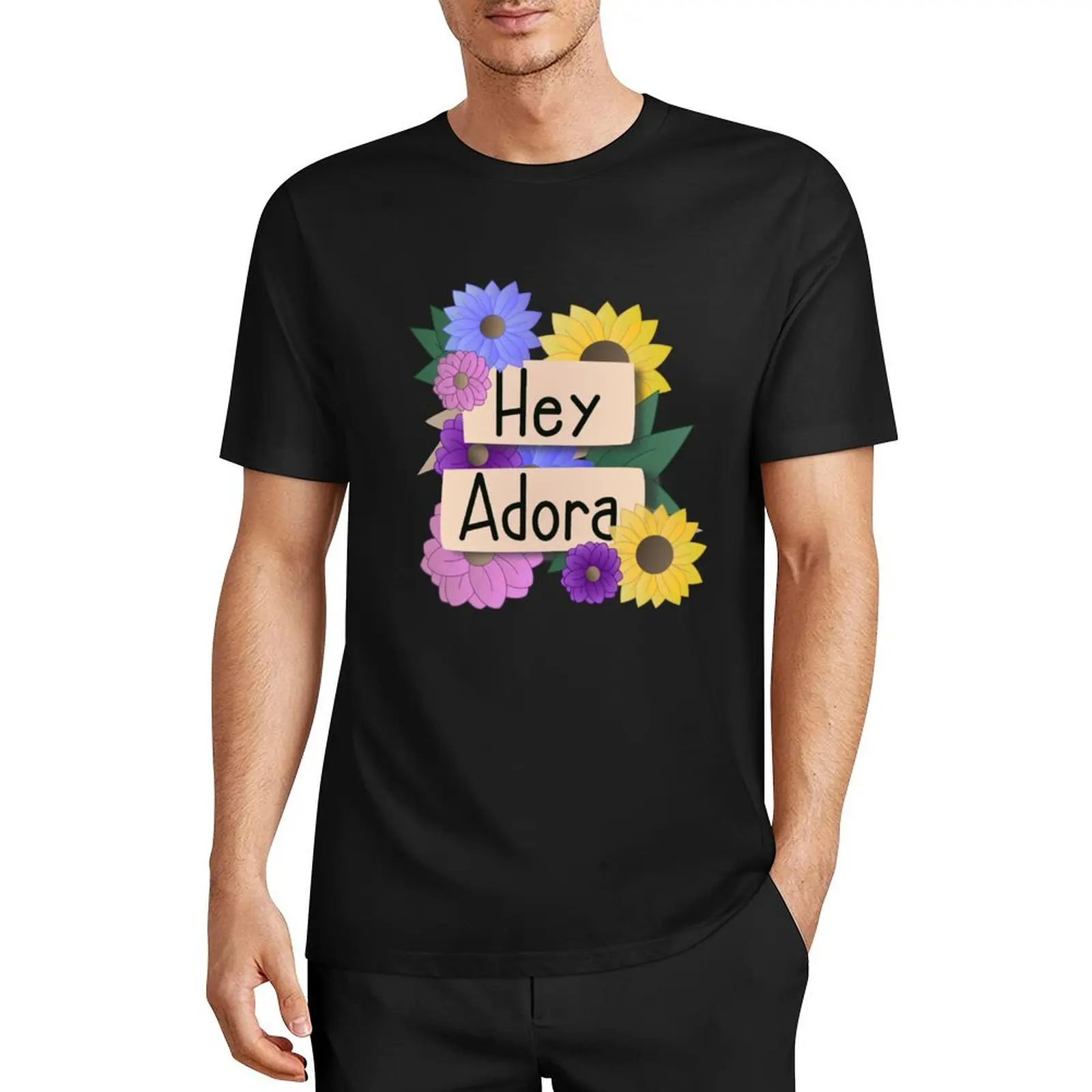 Camiseta Hey adora-she-ra para hombre, ropa de verano, tallas grandes, Camiseta de algodón