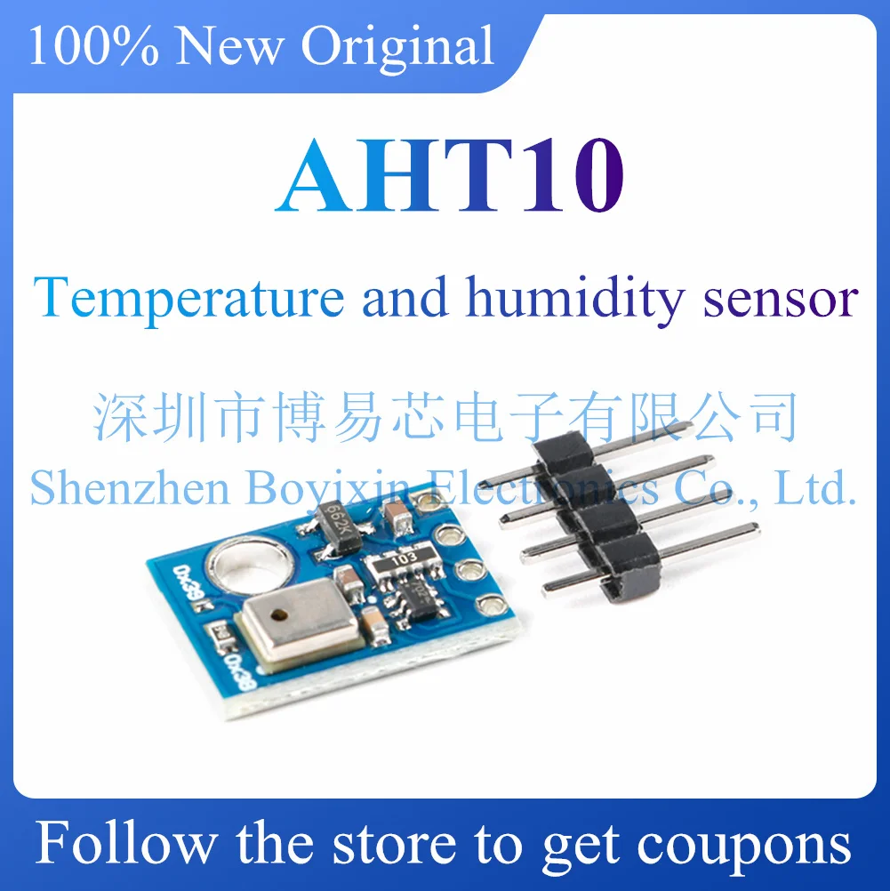 

NEW AHT10 high-precision digital temperature and humidity sensor measurement module I2C communication replaces sht20