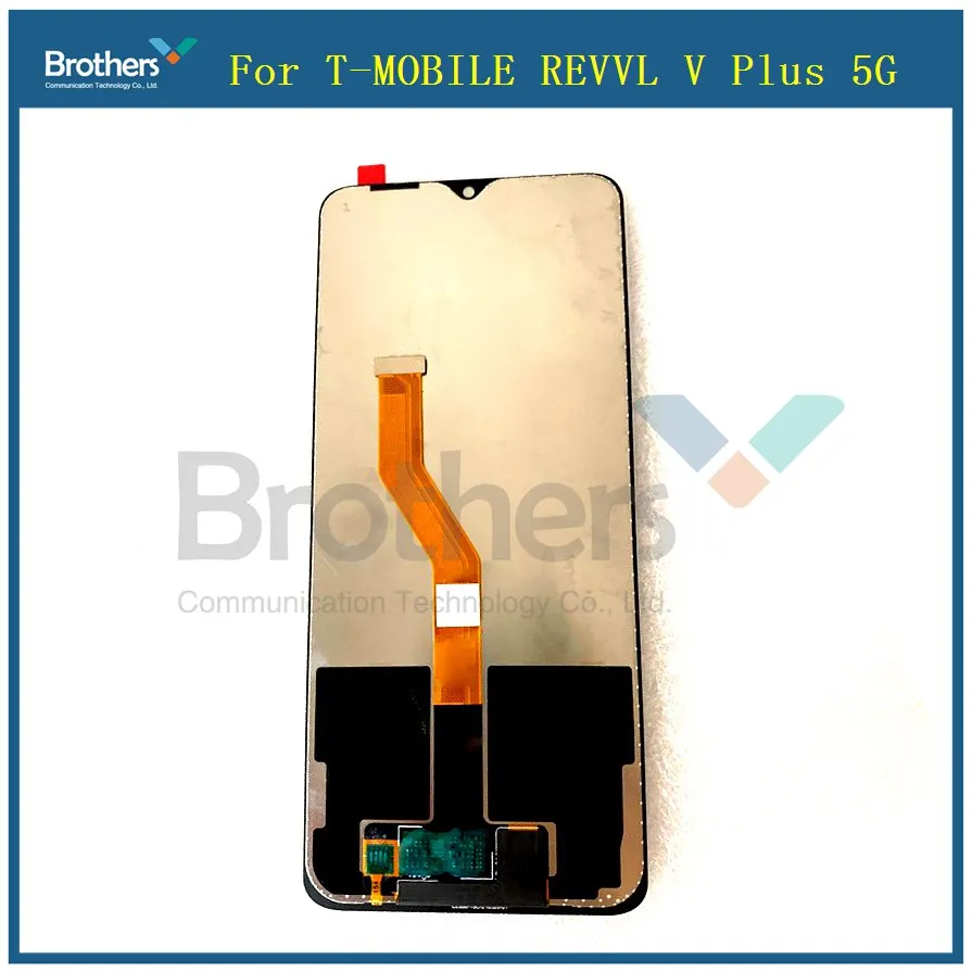 For T-MOBILE REVVL V Plus 5G LCD Assembly Display Touch Screen Panel Replacement for V Plus 5G Cell Phone