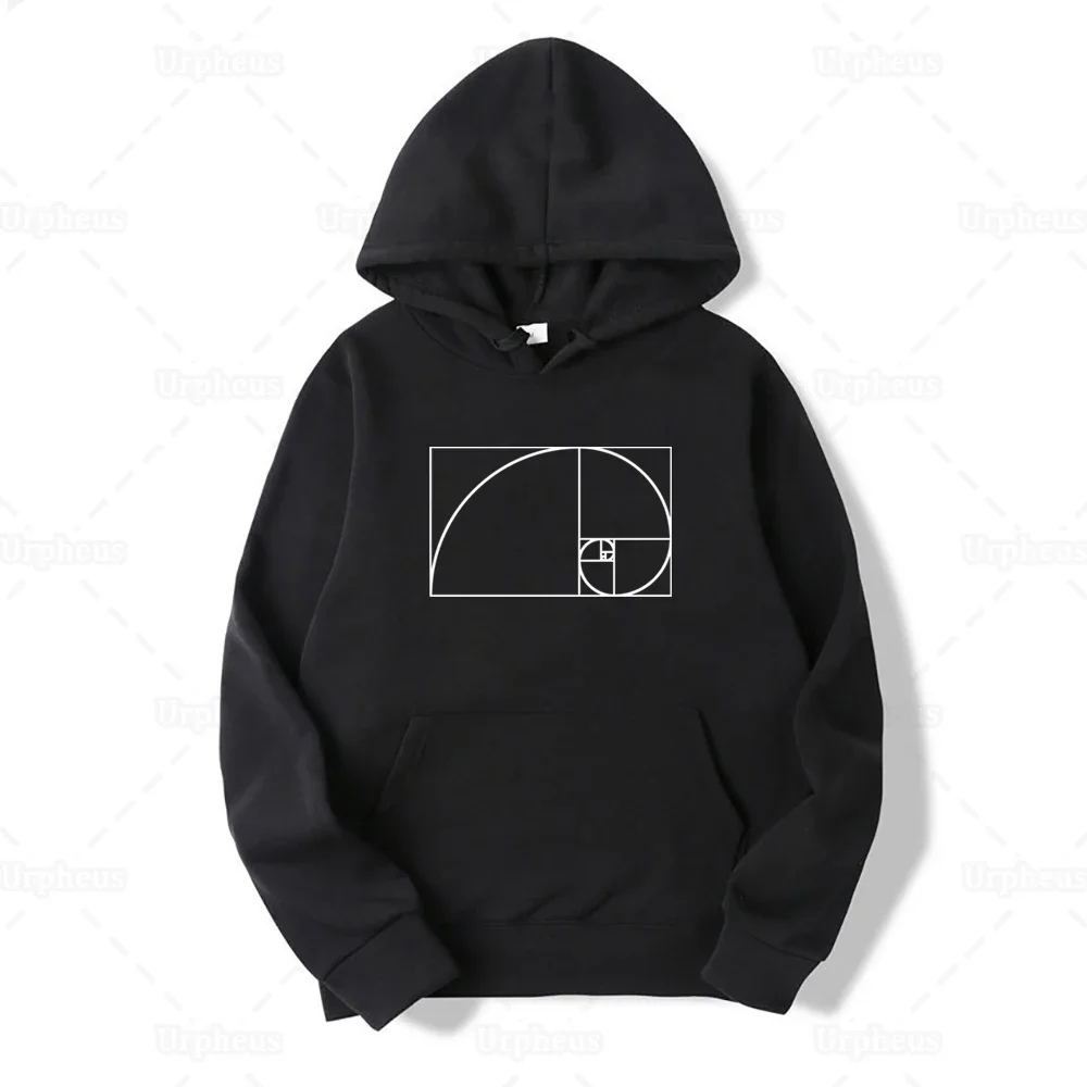 

Golden Ratio Fibonacci Print Hoodie Funny Design Science Math Engineering Hoodies Sweatershirt