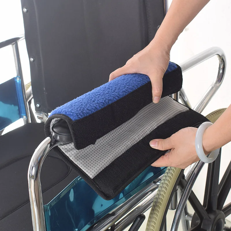 

1 Pair Wheelchair Armrest Pads Arm Rest Chair Pad - Easy-to-clean Armrest Covers, Anti-slip Rest Pads, Wheelchair Accessories