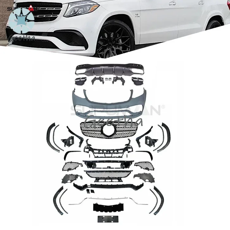 

SPM BUMPER Body Kit for Mercedes-Benz GLS X166 Body Kit Accessories 2015-2019 Plastic Color Material Origin