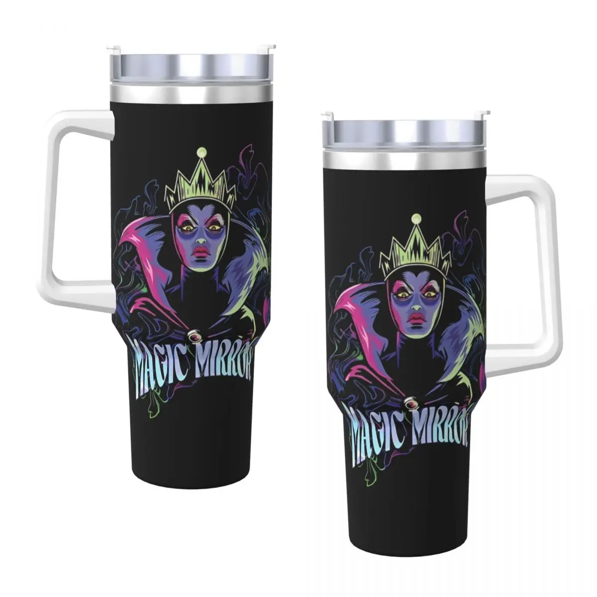 Villains Cartoon Tumbler Cold and Hot Water Bottle Portable Stainless Steel Thermal Mug Custom Travelist Car Mugs