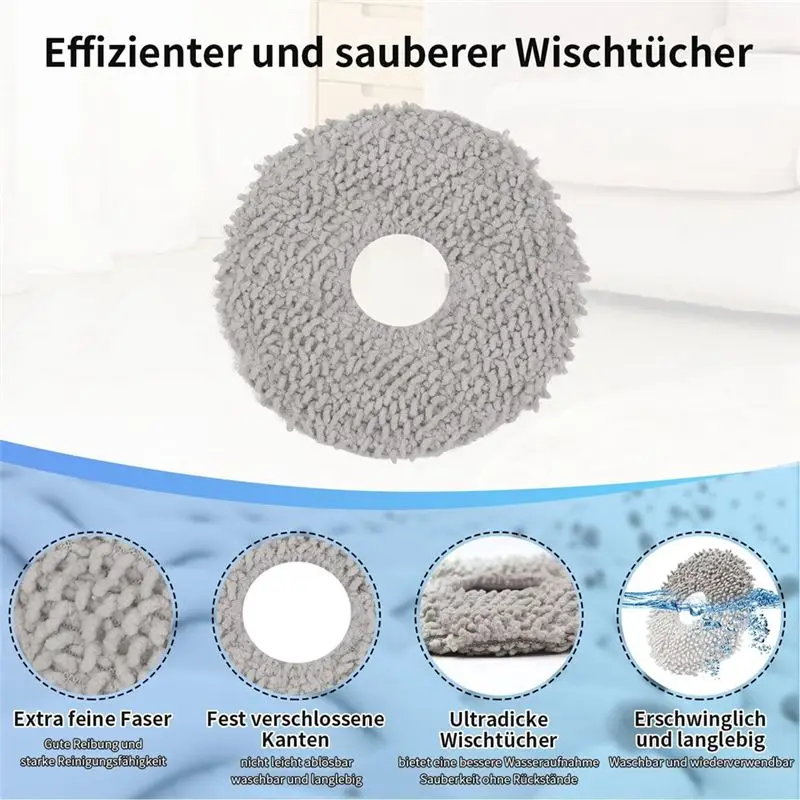AEE2-For Roborock S8 Maxv Ultra Robot Vacuum Cleaner Main Side Brush Hepa Filter Mop Cloth Dust Bags Replacement Spare Parts