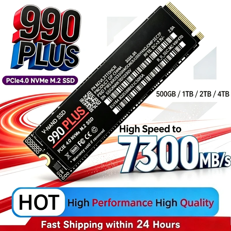 M.2 Nvme 4Tb Pcie 4.0 Ssd - Genuine 990 Plus M.2 NVMe PCIe