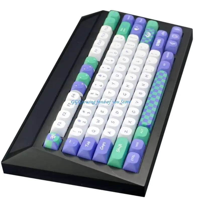 

H9EB Precise Keycaps for 131Keys Clown Theme Keycap for Personalizing Computer Mechanical Keyboards Keycaps Replacement