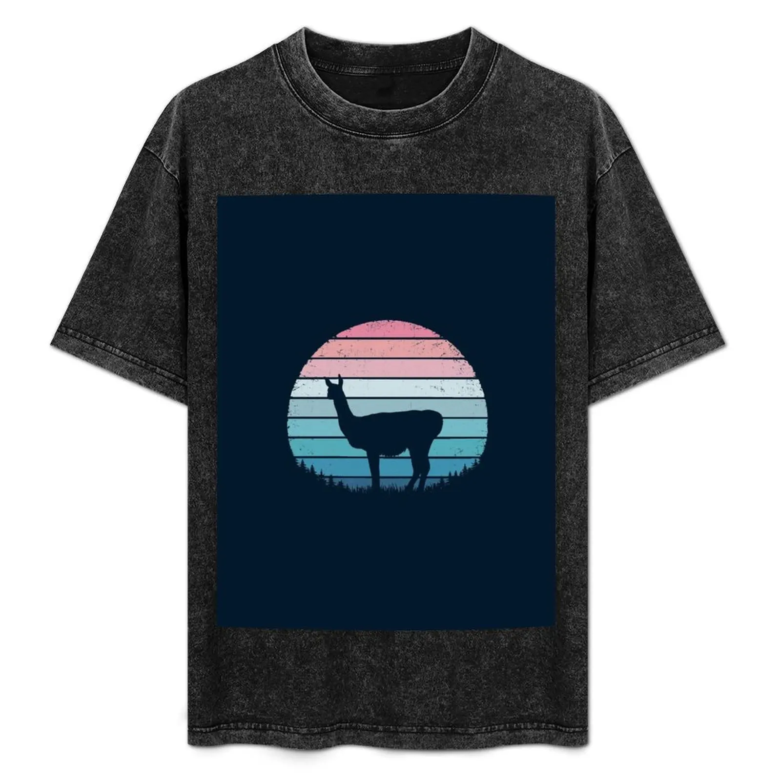 

Retro Vicua - Guanaco T-Shirt Running Performance Short Sleeve Tee