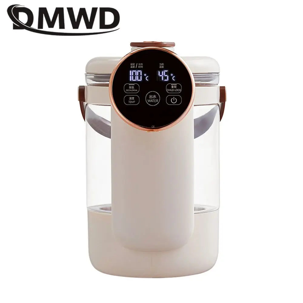 DMWD 3L Electric Kettle Tea Maker Heating Machine Instant Hot Water Dispenser Office Boiler Warmer Drinking Fountain 40~100℃