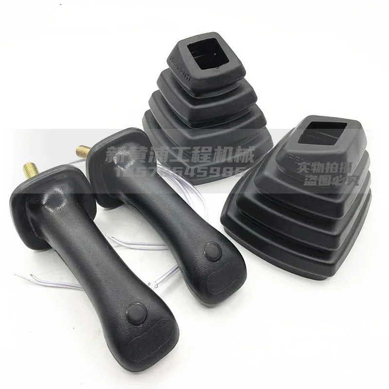 For YanGmar VIO 15/17/20/30/35/55/80/85 Excavator kit joystick handle rubber dust cover-dust cover excavator accessories