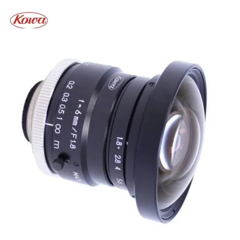 عدسة KOWA للرؤية الصناعية LM6HC 1 ميجابيكسل HC للكشف عن العيوب عدسة C-Mount Fa OEM التخصيص Plano-Convex