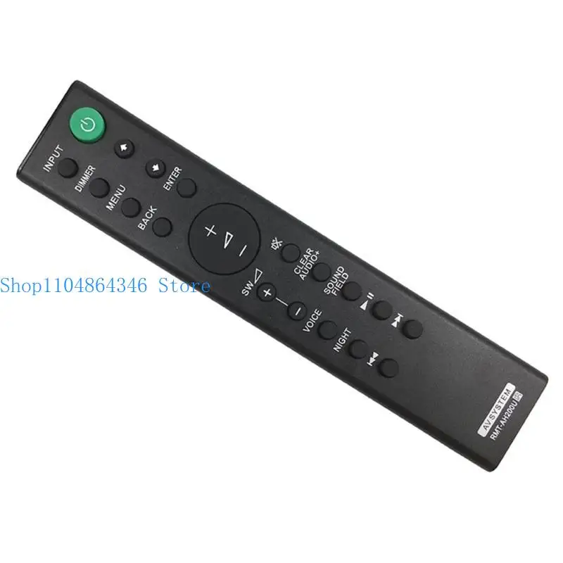 652F Black Players Remote Control RMT-AH200U Suitable for Soundbar HT-C390 HT-RT3 HT-RT4 HT-RT40 AV System Remote