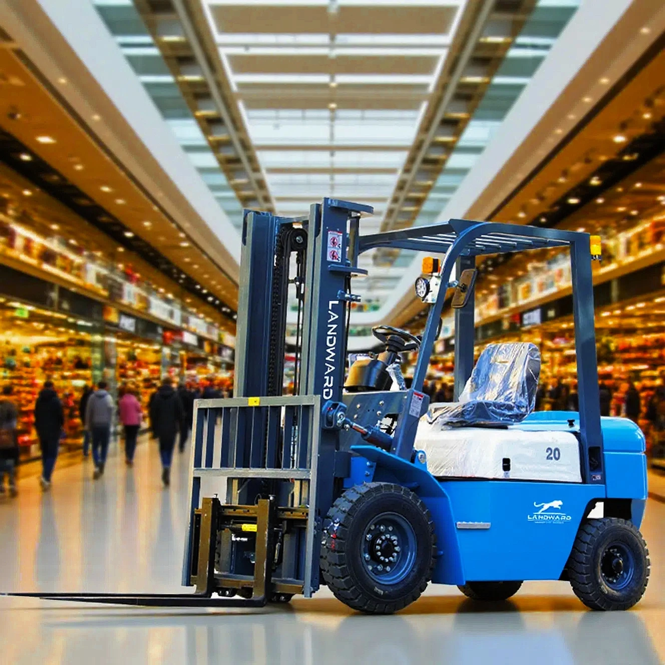 2톤 적재, 3미터 리프팅 포트 터미널 컨테이너 처리 지게차 도매 5톤 소형 디젤 지게차 유로 5 맞춤형