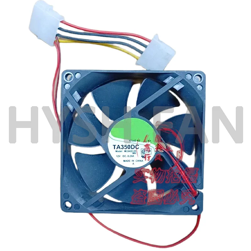 Ventilador inversor TA350DC, M33422-35, 12V, 0.29A, 4706