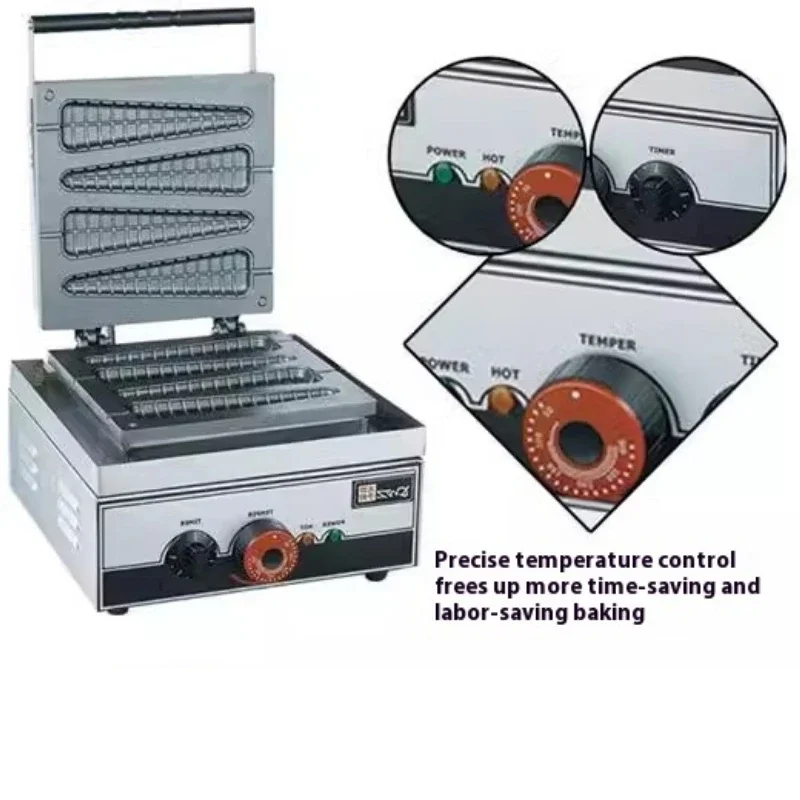 ไฟฟ้า Lolly เครื่องทําวาฟเฟิลมัฟฟิน Baker ขายร้อนเครื่องทําวาฟเฟิล