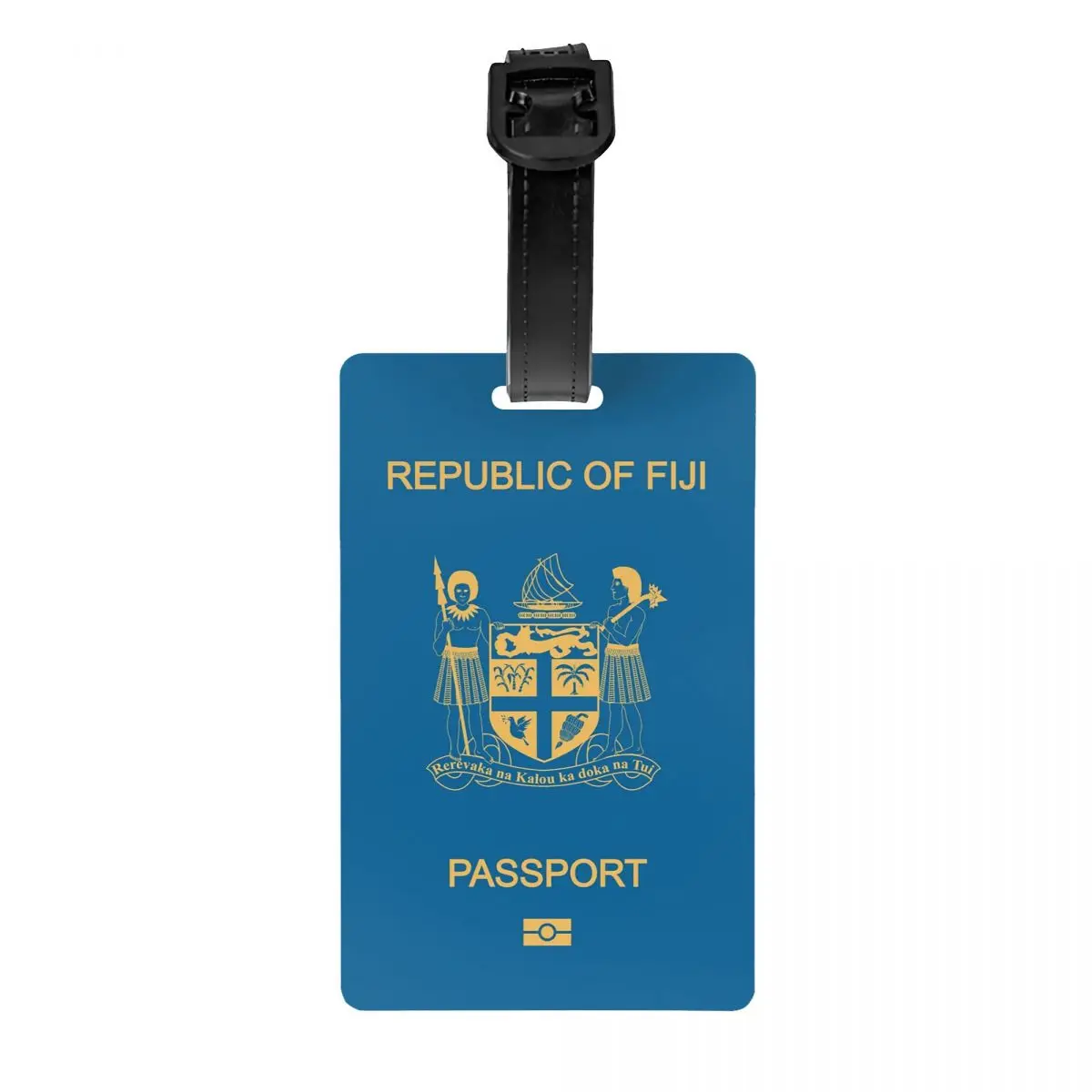 

Багажная бирка Fiji Passport для дорожного чемодана, конфиденциальная обложка, имя, удостоверение личности